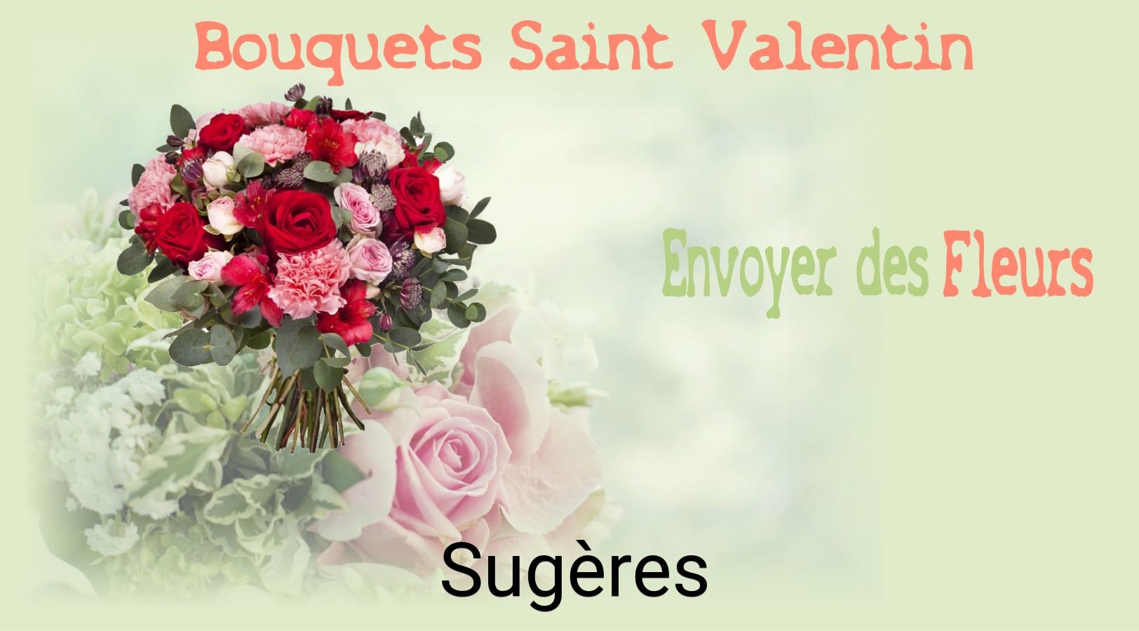 Roses de Saint-Valentin livrées à Sugères